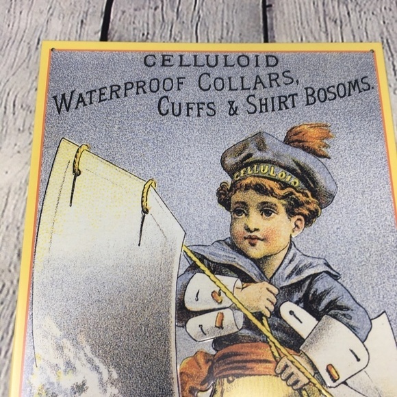 Retro Vintage Inspired Tin Sign Sailor Boy Tailor - Picture 3 of 6